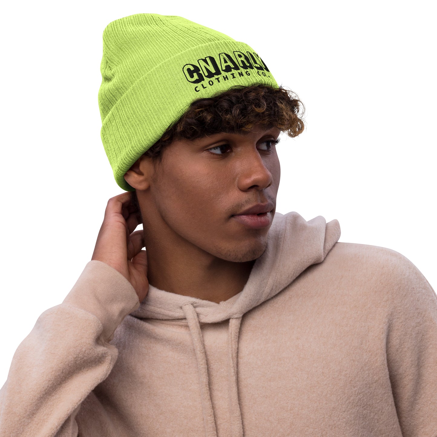 Unisex Embroidered Gnarly Beanie