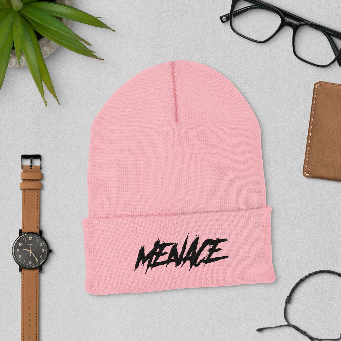 Cuffed Menace Beanie