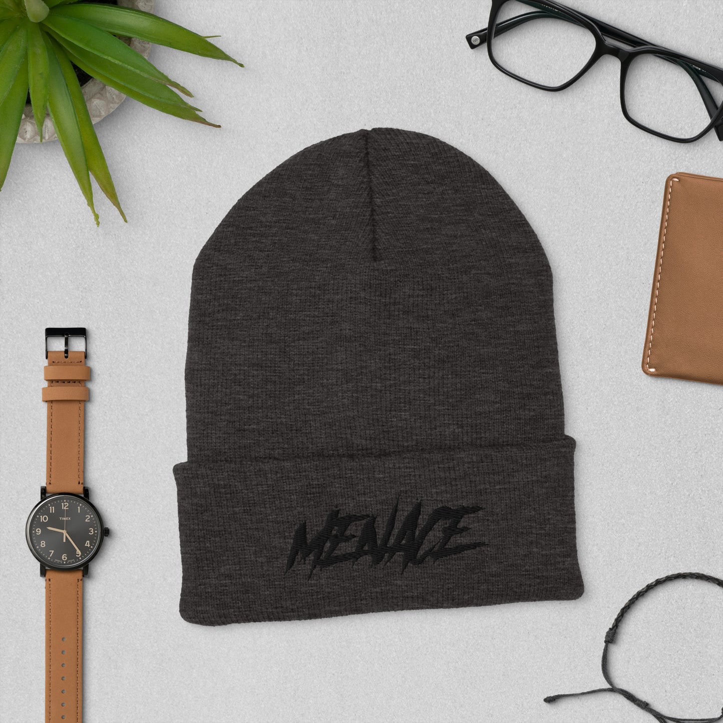 Cuffed Menace Beanie
