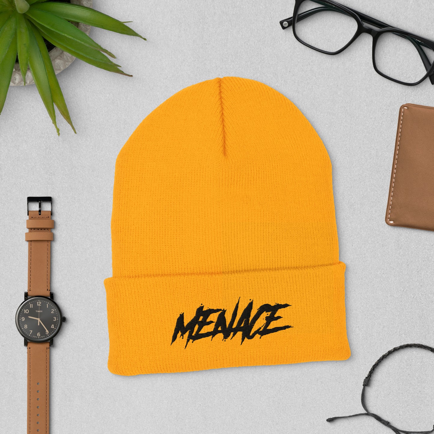 Cuffed Menace Beanie
