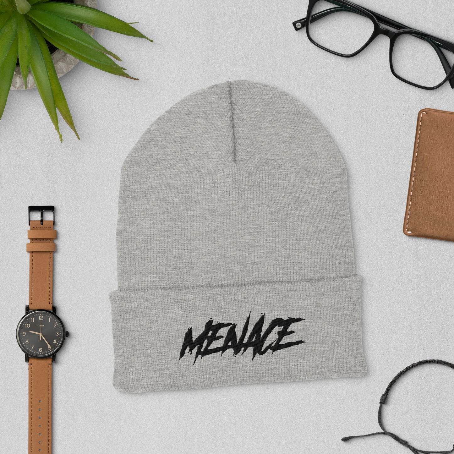 Cuffed Menace Beanie