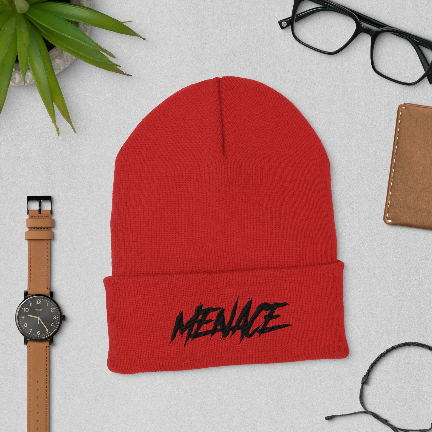 Cuffed Menace Beanie