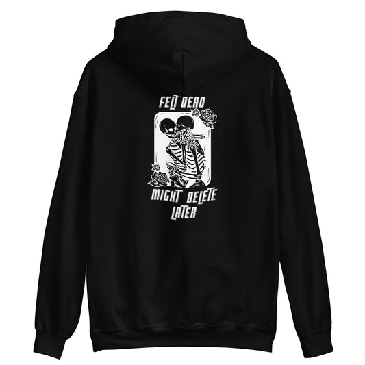 Unisex Felt Dead Hoodie